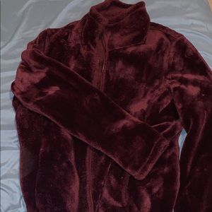 Velvet sweater